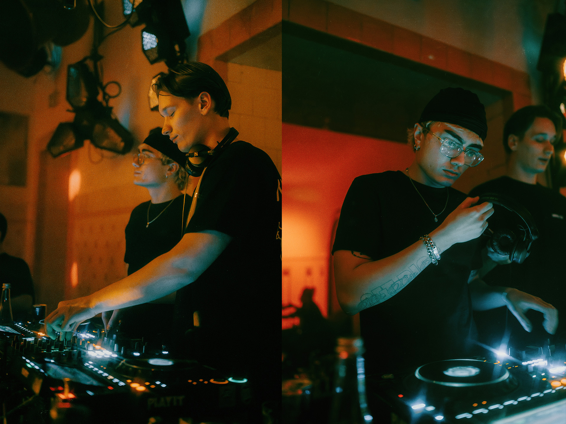 Afterparty gali firmowej w klubie Messalka Events na poziomie -1 – DJ i goście na parkiecie