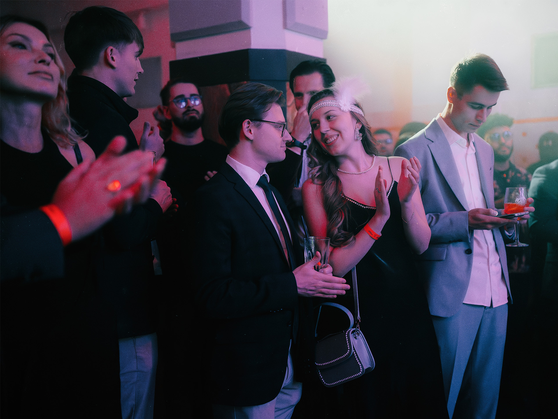 Gala wieczorna w Messalka Events – eleganccy goście na evencie